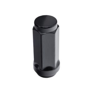 Jeep Wrangler Lug Nuts - Rugged Ridge - M14-1.5 Acorn Style - Black - `18-`22